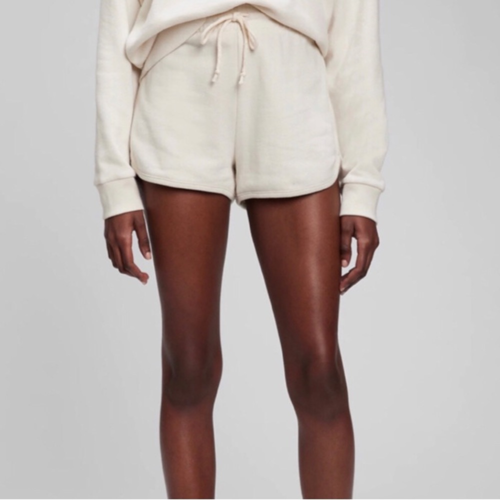 Gap dolphin lounge sleep pajama shorts cream Madewell Free People Anthropologie